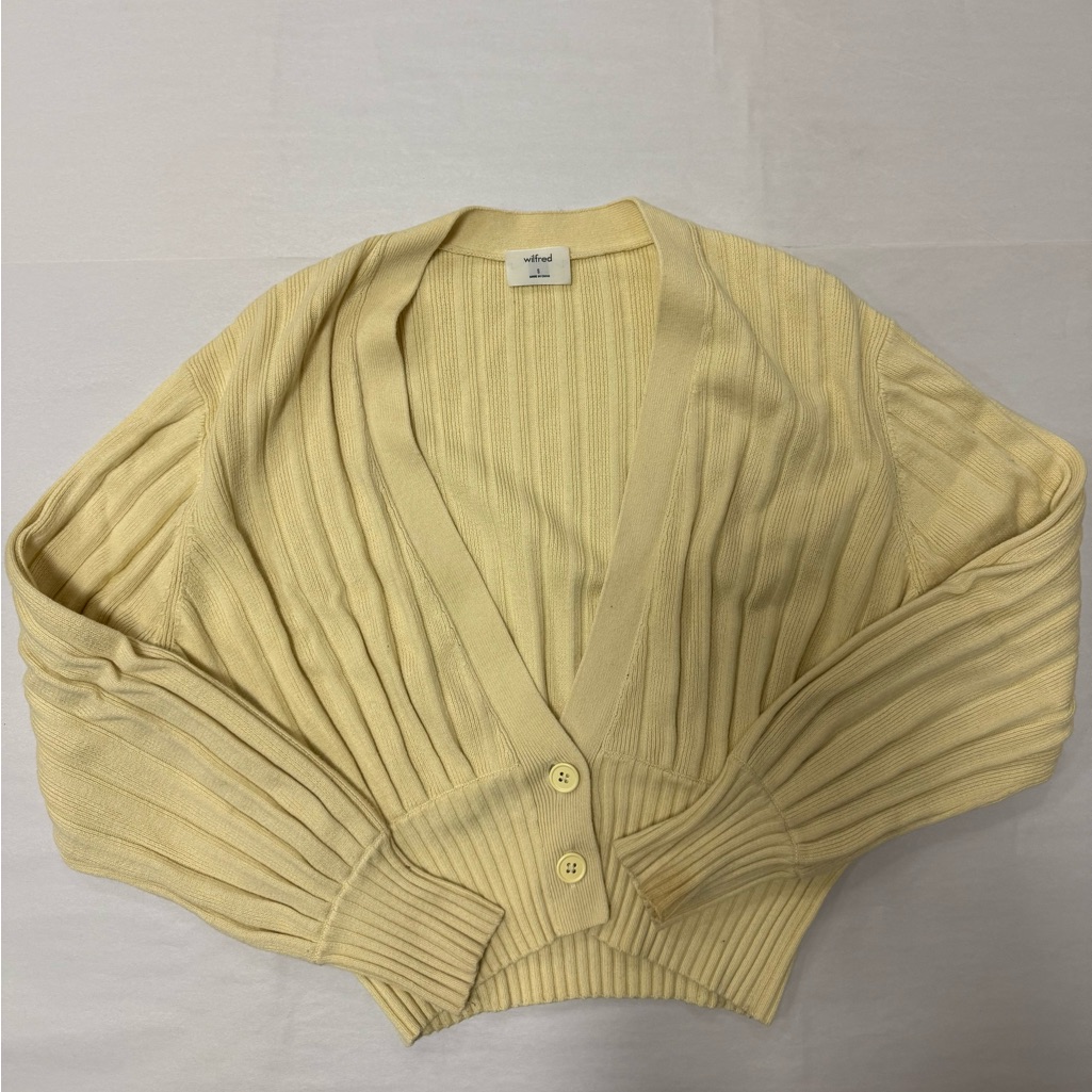 Wilfred Yellow Cardigan